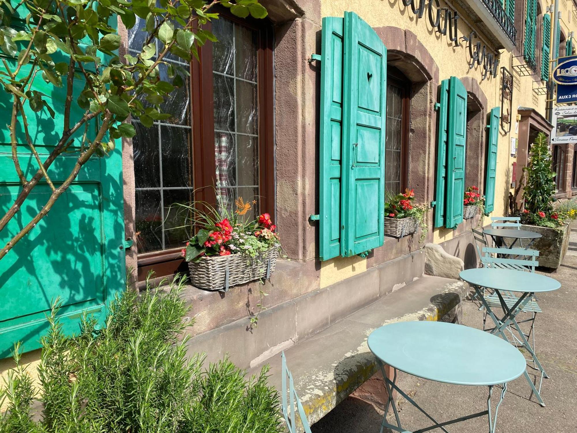 Hotel Restaurant Aux Trois Roses La Petite-Pierre Exteriér fotografie